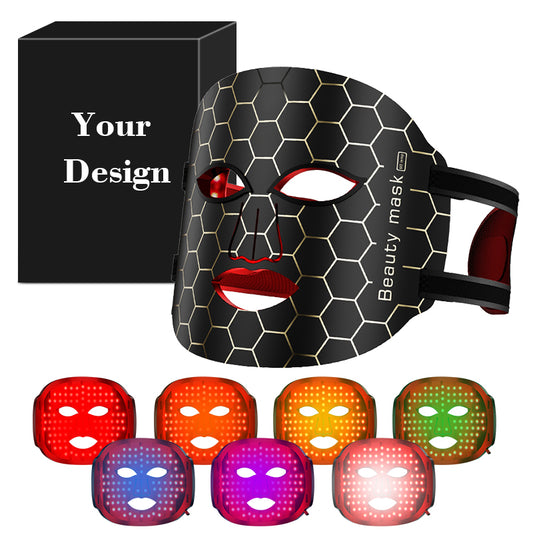Silicone Facial Light Therapy Mask Device